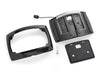 Curved Number Plate Frame with Number Plate Light Only - Gloss Black. Fits CVO Touring 2023up & Street Glide & Road Glide 2024up