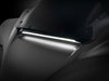 LED Fairing Vent Insert With Amber & White LED's - Gloss Black with Smoked Lens. Fits CVO Street Glide 2023up & Street Glide 2024up