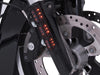 Forkini Lower LED Fork Leg Covers - Black. Fits Touring 2014up