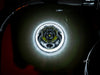 TAC-10 Light Cannons Passing Lamp Kit. Engine Guard Mounted Driving Lights - Black. Fits 1-1/4in. Engine Guard Tubing.