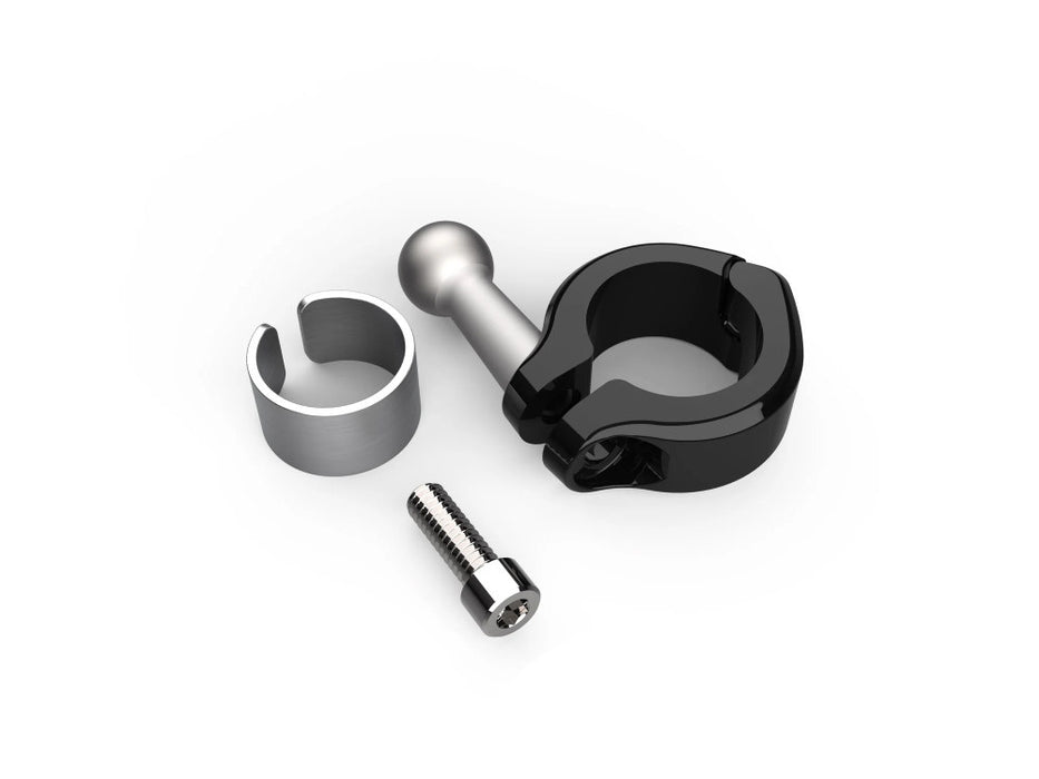 Bar Mount Clamp - Black. Fits 7/8-1in. Bar