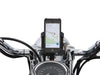 Premium Smartphone / GPS Holder with Charger - Black Clamp Suits 1-1/4in. Bars