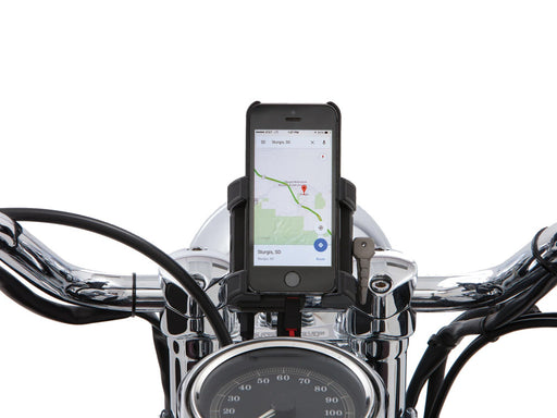 Standard Smartphone / GPS Holder - Black Clamp Suits 7/8-1in. Bars