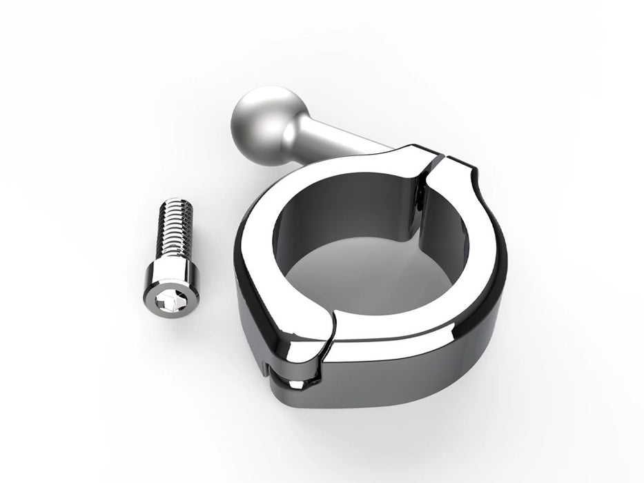 Big Ass Drink Holder with 1-1/4in. Clamp - Chrome