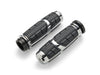 Chicane Handgrips - Chrome. Fits Big Twin 2008-2024 with Throttle-by-Wire