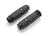 Chicane Handgrips - Black. Fits Big Twin 2008-2024 with Throttle-by-Wire