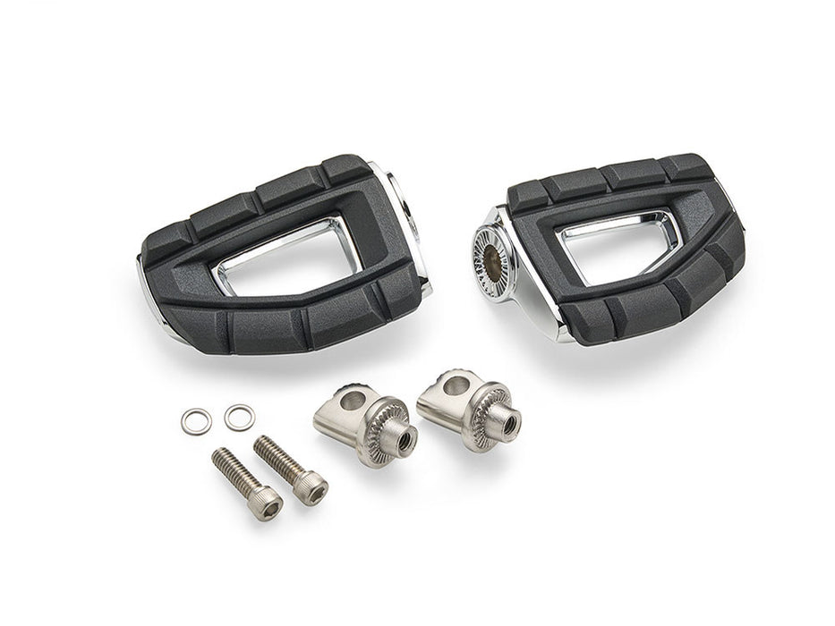 Chicane Footpegs with Male Mount - Chrome