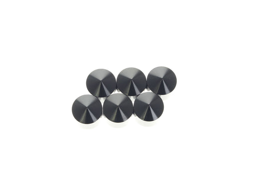 Rocker Cover Bolt Covers - Black. Fits Twin Cam 1999-2017