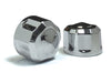 Diamond Cut Bolt Covers - Chrome. Fits Socket Head Bolt with 1/4in. Thread. Pack of 10