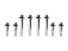 Head Bolts with Polished 12 Point - Chrome. Fits Big Twin 1992-2017 & Sportster 1993-2021.