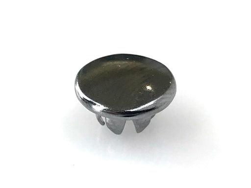 1/4in. (6mm) Hole Plugs - Chrome. Pack of 100.