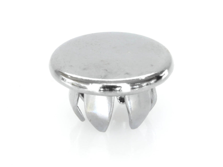 5/16in. (8mm) Hole Plugs - Chrome. Pack of 100.
