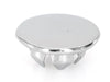 7/16in. (12mm) Hole Plugs - Chrome. Pack of 100.