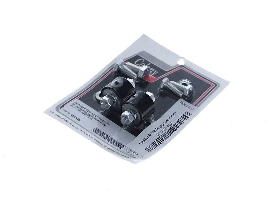 Battery Box Mounting Kit. Fits Big Twin 1965-1984 & Sportster 1967-1978