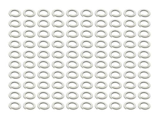 3/8in. Lock Washer - Chrome. Pack of 100.