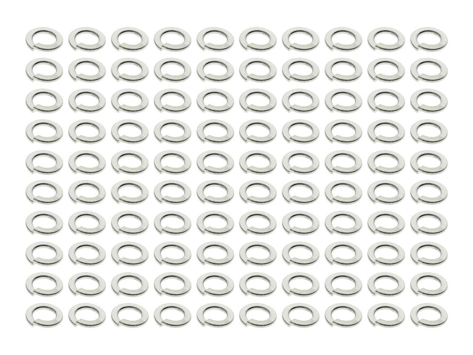 3/8in. Lock Washer - Chrome. Pack of 100.