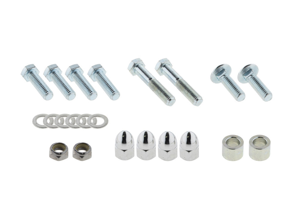 Fender Strut Mount Kit - Chrome. Fits FX 1972-1986.