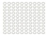 7/16in. Flat Washer - Chrome. Pack of 100.