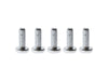 Front Disc Rotor Bolts - Chrome. Fits H-D Big Twin 1984up & Sportster 1984-2021.