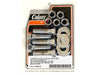 Rear Pulley or Sprocket Bolts - Chrome Hex Head with Nyloc Nuts. 7/16in.-14 x 1.50in.