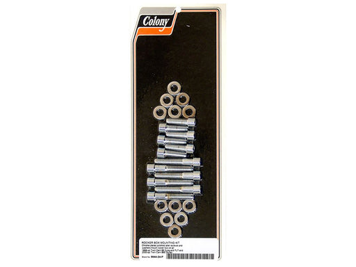 Polished Allen Head Rocker Cover Bolts - Chrome. Fits Twin Cam 1999-2017.