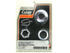 Rear Axle Spacer Kit with Chrome Finish. Fits Sportster 1986-1999