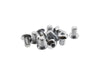 3/8-16 x 5/8in. UNC Button Head Allen Bolts - Chrome. Pack 10.