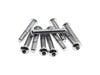 1/4-28 x 1-1/2in. UNF Button Head Allen Bolts - Chrome. Pack 10.