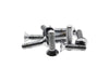 1/4-28 x 1in. UNF Flat Head Allen Bolts - Chrome. Pack 10.