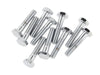 1/4-28 x 1-1/4in. UNF Hex Head Bolts - Chrome. Pack 10.
