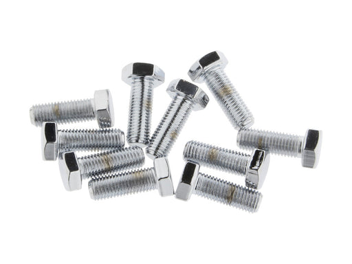 5/16-24 x 7/8in. UNF Hex Head Bolts - Chrome. Pack 10.