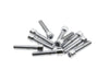 1/4-20 x 1-1/8in. UNC Polished Socket Head Allen Bolts - Chrome. Pack 10.