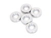 1/2in. ID x 1/4in. Wide Steel Spacers - Chrome. Pack 5.