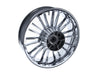 18in. x 5.50in. wide Atlantic 3D Wheel with Rear Hub - Chrome. Fits Touring 2009up with ABS
