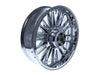 18in. x 5.50in. wide Atlantic 3D Wheel with Rear Hub - Chrome. Fits Touring 2009up with ABS