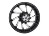 18in. x 5.50in. wide Hurricane 3D Wheel with Rear Hub - Black Cut. Fits Touring 2009up with ABS