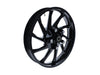 21in. x 3.50in. wide Hurricane 3D Wheel with Front Hub - Gloss Black. Fits Touring 2008up with ABS