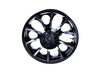 18in. x 5.50in. wide Largo 3D Wheel with Rear Hub - Black Cut. Fits Touring 2009up with ABS