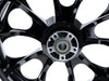 18in. x 5.50in. wide Largo 3D Wheel with Rear Hub - Gloss Black. Fits Touring 2009up with ABS