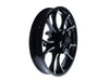 21in. x 3.50in. wide Largo 3D Wheel with Front Hub - Black Cut. Fits Touring 2008up with ABS