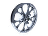21in. x 3.50in. wide Largo 3D Wheel with Front Hub - Chrome. Fits Touring 2008up with ABS