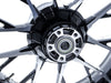 18in. x 5.50in. wide Marlin 3D Wheel with Rear Hub - Black Cut. Fits Touring 2009up with ABS