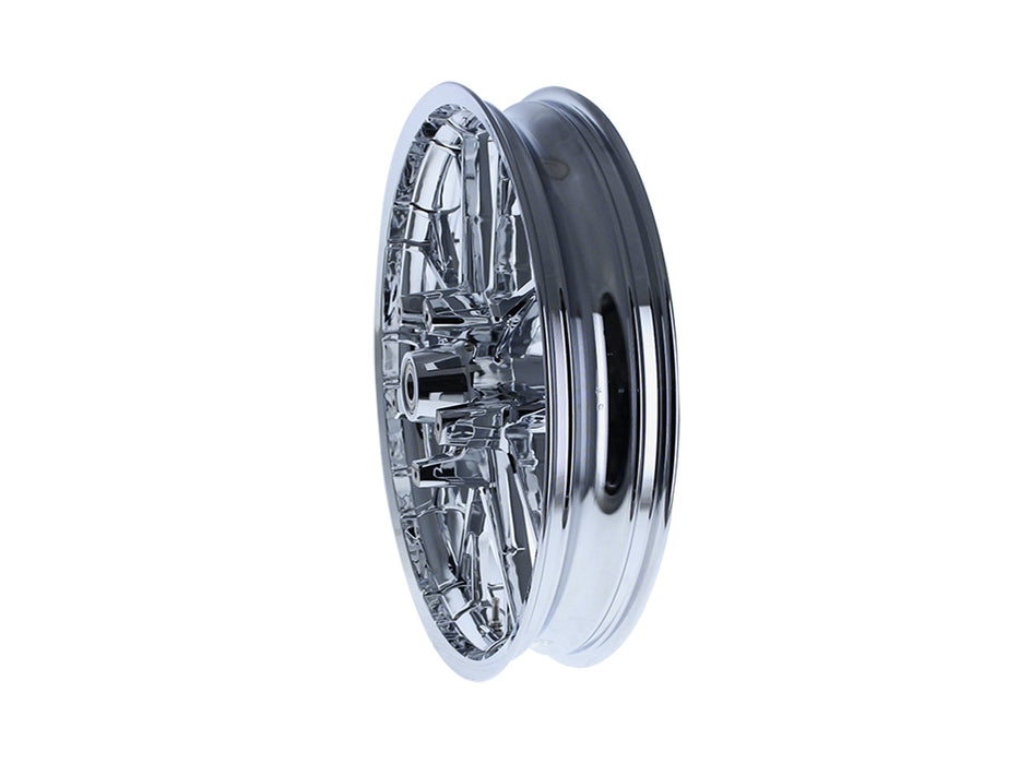 21in. x 3.50in. wide Marlin 3D Wheel with Front Hub - Chrome. Fits Touring 2008up with ABS