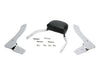 Mini Sissy Bar Kit - Chrome. Fits Yamaha V-Star XVS650 Classic 1998-2019