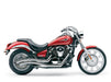 Speedster Swept Exhaust - Chrome. Fits Kawasaki Vulcan 900 2006up.