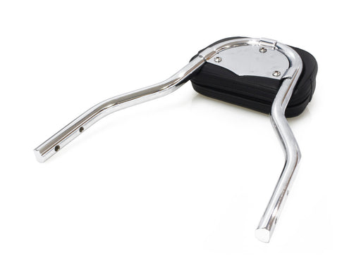 Short Quick Detachable Sissy Bar Kit - Chrome. Fits FX Softail 2006-2015 & Fatboy 2007-2017 with 200mm Rear Tyre.