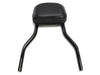 Short Quick Detachable Sissy Bar Kit - Black. Fits FX Softail 2006-2015 & Fatboy 2007-2017 with 200mm Rear Tyre.