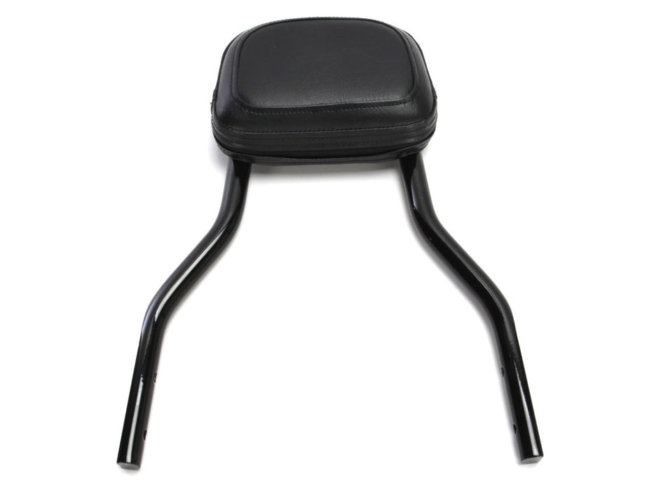 Short Quick Detachable Sissy Bar Kit - Black. Fits FX Softail 2006-2015 & Fatboy 2007-2017 with 200mm Rear Tyre.