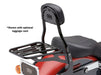 Short Quick Detachable Sissy Bar Kit - Black. Fits FX Softail 2006-2015 & Fatboy 2007-2017 with 200mm Rear Tyre.