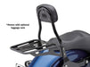 Short Quick Detachable Sissy Bar Kit - Black. Fits Dyna 2006-2017.